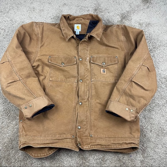 carhartt berwick fleece lined jacket